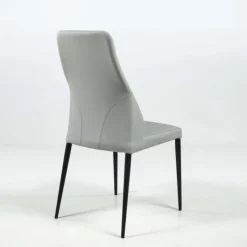 Europea Chaise De Cuisine|Chaise De Salle à Manger*Mathilde Chaise de séjour moderne italienne en synthétique et pieds en métal