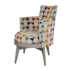 Paget Chaise De Salle à Manger|Chaise De Bureau*Mathis Fauteuil pivotant Art Déco Made in France