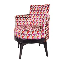 Paget Chaise De Salle à Manger|Chaise De Bureau*Mathis Fauteuil pivotant Art Déco Made in France