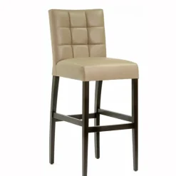 Sessio Tabouret De Bar (assise +/- 80 Cm)*Matias 2 Tabouret de bar matelassé en bois et synthétique