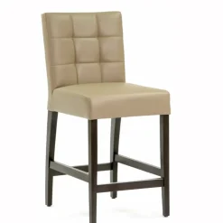 Sessio Tabouret Snack (assise +/- 65 Cm)|Tabouret De Bar (assise +/- 80 Cm)*Matias 2 Tabouret snack en synthétique et bois
