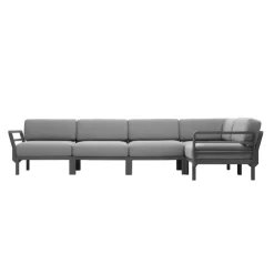 Fauteuil De Jardin*Maximo Canapé de jardin modulable 5 places