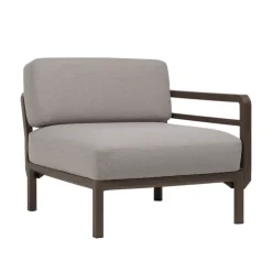 Fauteuil De Jardin*Maximo elemento Fauteuil de jardin équipé d'un accoudoir configurable