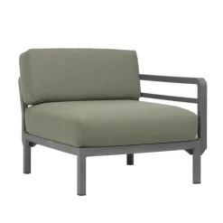 Fauteuil De Jardin*Maximo elemento Fauteuil de jardin équipé d'un accoudoir configurable