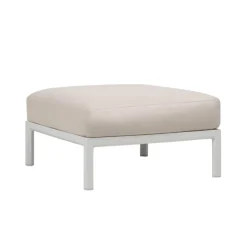 Fauteuil De Jardin*Maximo Pouf de jardin en polypropylène et tissu