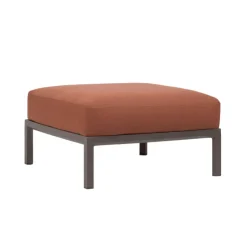 Fauteuil De Jardin*Maximo Pouf de jardin en polypropylène et tissu