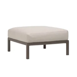Fauteuil De Jardin*Maximo Pouf de jardin en polypropylène et tissu