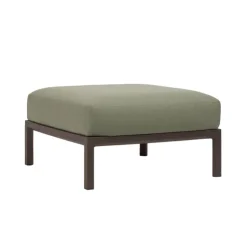 Fauteuil De Jardin*Maximo Pouf de jardin en polypropylène et tissu