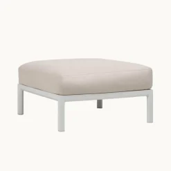 Fauteuil De Jardin*Maximo Pouf de jardin en polypropylène et tissu