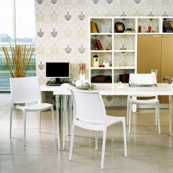Chaise De Cuisine*Maya Chaise en plastique polypropylène