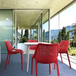 Table De Cuisine|Table Pour Petit Espace*Maya Table carrée en stratifié
