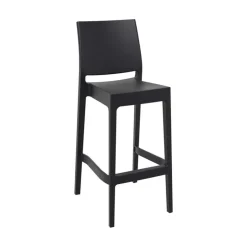 Tabouret De Bar (assise +/- 80 Cm)*Maya Tabouret de bar empilable en polypropylène