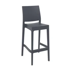 Tabouret De Bar (assise +/- 80 Cm)*Maya Tabouret de bar empilable en polypropylène