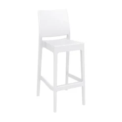 Tabouret De Bar (assise +/- 80 Cm)*Maya Tabouret de bar empilable en polypropylène
