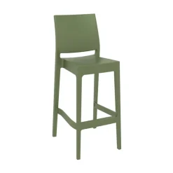 Tabouret De Bar (assise +/- 80 Cm)*Maya Tabouret de bar empilable en polypropylène