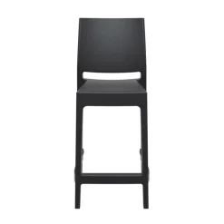 Tabouret Snack (assise +/- 65 Cm)|Tabouret De Bar (assise +/- 80 Cm)*Maya Tabouret snack moderne empilable en polypropylène