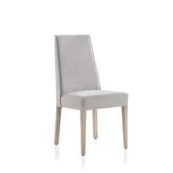 Lujosa Chaise De Salle à Manger|Chaise Salon*Mila Chaise contemporaine en tissu avec assise rembourrée