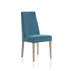 Lujosa Chaise De Salle à Manger|Chaise Salon*Mila Chaise contemporaine en tissu avec assise rembourrée