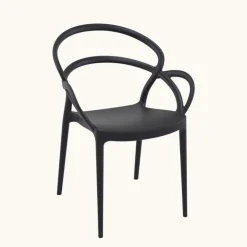 Chaise De Jardin|Fauteuil De Jardin*Mila Fauteuil de jardin design en polypropylène