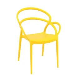 Chaise De Jardin|Fauteuil De Jardin*Mila Fauteuil de jardin design en polypropylène