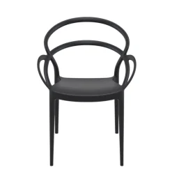 Chaise De Jardin|Fauteuil De Jardin*Mila Fauteuil de jardin design en polypropylène