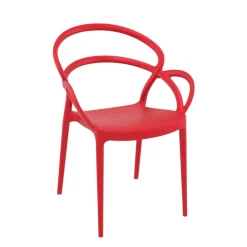Chaise De Jardin|Fauteuil De Jardin*Mila Fauteuil de jardin design en polypropylène