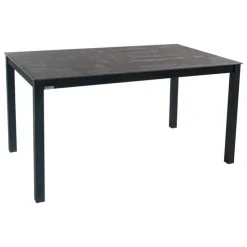Pure design Table De Salle à Manger*Millenium 4 Table rectangulaire en dekton et pieds en métal