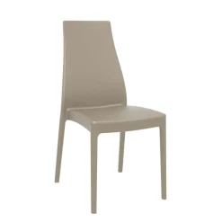 Chaise De Cuisine|Chaise De Salle à Manger*Miranda Chaise empilable en polypropylène