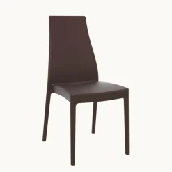 Chaise De Cuisine|Chaise De Salle à Manger*Miranda Chaise empilable en polypropylène