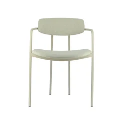 Perfecta Chaise De Salle à Manger|Chaise Salon*Mirror Chaise moderne en tissu avec accoudoirs et pieds en métal