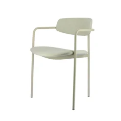 Perfecta Chaise De Salle à Manger|Chaise Salon*Mirror Chaise moderne en tissu avec accoudoirs et pieds en métal