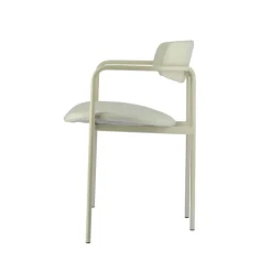 Perfecta Chaise De Salle à Manger|Chaise Salon*Mirror Chaise moderne en tissu avec accoudoirs et pieds en métal