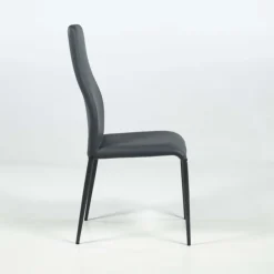 Europea Chaise De Cuisine|Chaise De Salle à Manger*Mirta Chaise de salle à manger italienne en synthétique et métal
