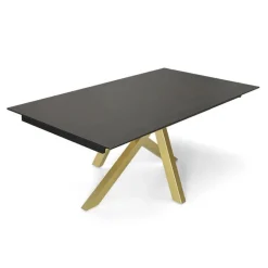 Pure design Table De Salle à Manger*Moon Table design en Dekton avec pieds central
