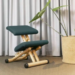 Varier Chaise De Bureau|Chaise Salon*Multi ® Siège de bureau ergonomique en tissu et bois