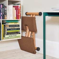 Varier Chaise De Bureau|Chaise Salon*Multi ® Siège de bureau ergonomique en tissu et bois