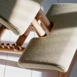 Varier Chaise De Bureau|Chaise Salon*Multi ® Siège de bureau ergonomique en tissu et bois