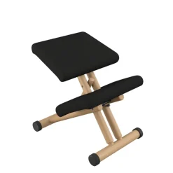 Varier Chaise De Bureau|Chaise Salon*Multi ® Siège de bureau ergonomique en tissu et bois