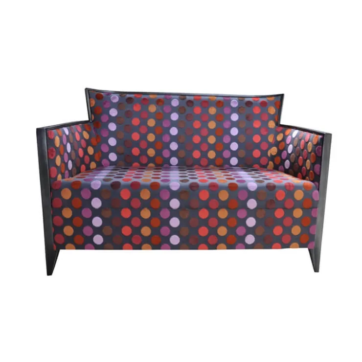 Paget Fauteuil De Salon*Nathan Canapé art déco 2 personnes en tissu fabriqué en France