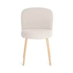 Mobitec Chaise De Salle à Manger|Chaise Salon*Neo ® Chaise cosy confortable en tissu et pieds bois