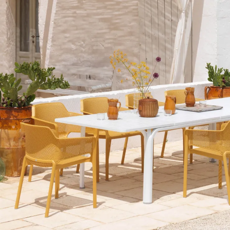 Chaise De Jardin|Fauteuil De Jardin*Net Fauteuil de terrasse moderne en polypropylène