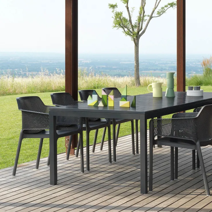 Chaise De Jardin|Fauteuil De Jardin*Net Fauteuil de terrasse moderne en polypropylène