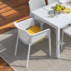 Chaise De Jardin|Fauteuil De Jardin*Net Fauteuil de terrasse moderne en polypropylène