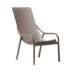 Fauteuil De Salon*Net Lounge Fauteuil lounge design en polypropylène recyclable
