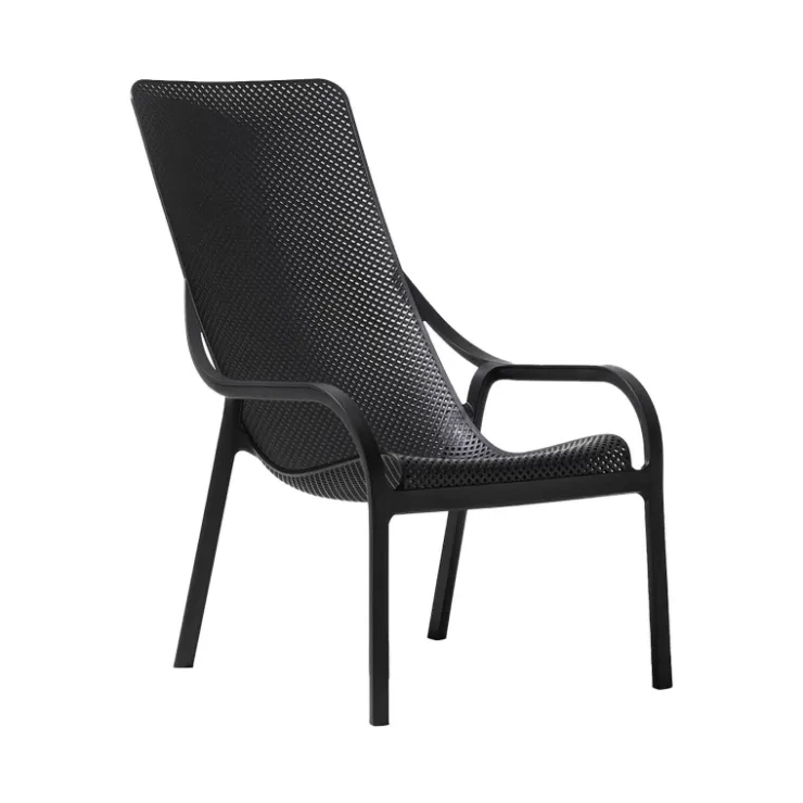 Fauteuil De Salon*Net Lounge Fauteuil lounge design en polypropylène recyclable