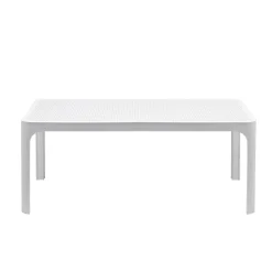 Table De Jardin*Net Table basse de jardin moderne avec plateau micro perforé 100 x 60 cm