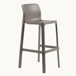 Tabouret Snack (assise +/- 65 Cm)|Tabouret De Bar (assise +/- 80 Cm)*Net Tabouret haut empilable en polypropylène