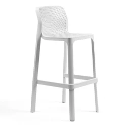 Tabouret Snack (assise +/- 65 Cm)|Tabouret De Bar (assise +/- 80 Cm)*Net Tabouret haut empilable en polypropylène