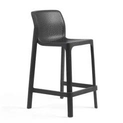 Tabouret Snack (assise +/- 65 Cm)|Tabouret De Bar (assise +/- 80 Cm)*Net Tabouret haut empilable en polypropylène