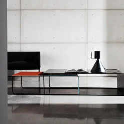 Sovet Italia Table De Salon*Nido Sovet® Table basse gigogne en verre